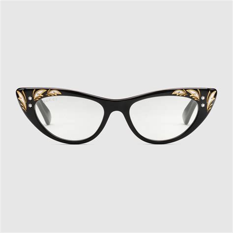 gucci cat-eye frame sunglasses